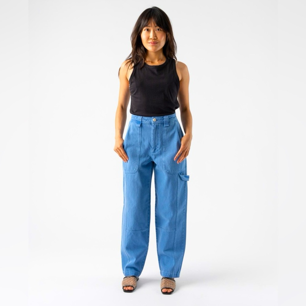 Alex Mill Phoebe Pant Recycled Denim French Blue